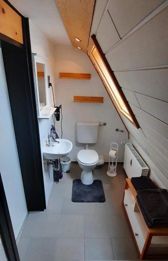 Fewo Im Alten Bahnhof Niederrossbach Extérieur photo